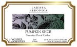 Pumpkin Spice Decaf Coffee K-Cup Pods - 12 Count