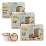 Door County Almond Toffee Flavored Ground Coffee