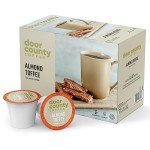 Door County Almond Toffee Flavored Ground Coffee