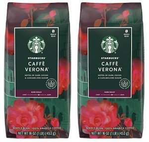 Starbucks Caffe Verona Whole Bean Coffee, 32 Ounce