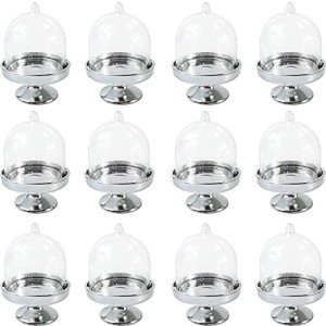 Mini Cupcake Stand Set - Clear Dome Display