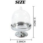 Mini Cupcake Stand Set - Clear Dome Display