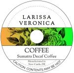 Sumatra Decaf Coffee K-Cup Pods - 2 Pack