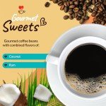 Decaf Coconut Rum Coffee Pods for Keurig, 24 Count