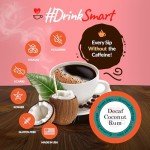 Decaf Coconut Rum Coffee Pods for Keurig, 24 Count
