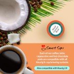 Decaf Coconut Rum Coffee Pods for Keurig, 24 Count