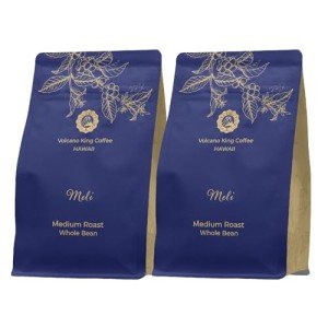 Volcanoking Meli Hawaiian Coffee Blend - Medium Roast