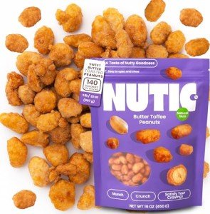 Gourmet Butter Toffee Peanuts - 2 lbs Snack