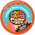 Island Rum Coconut Coffee Pods for K-Cup Machines
