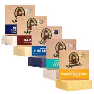 Men’s Natural Soap Variety Pack - 5 Bars