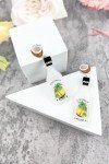 Coconut Rum Dangle Earrings - Fun & Lightweight