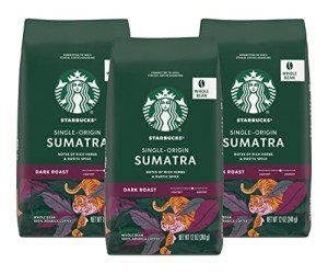 Starbucks Sumatra Whole Bean Coffee - 3 Pack