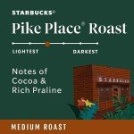 Starbucks Pike Place Medium Roast Whole Bean Coffee