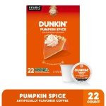 Dunkin' Pumpkin Spice Coffee Pods - 22 Count