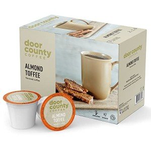 Door County Almond Toffee Flavored Ground Coffee