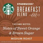 Starbucks Breakfast Blend Medium Roast Coffee Beans