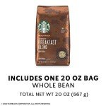 Starbucks Breakfast Blend Medium Roast Coffee Beans