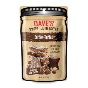 Dave's Coffee Toffee - Gourmet Almond Candy (4 oz)