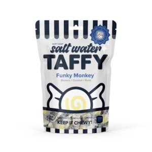 Funky Monkey Banana Coconut Rum Salt Water Taffy