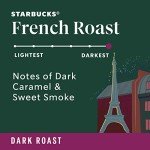 Starbucks Dark Roast Whole Bean Coffee (French)