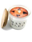 Maya Bleu Shark Tooth Soy Candle - Rum Coconut Scent