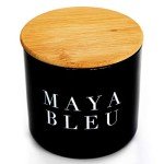 Maya Bleu Shark Tooth Candle with Vanilla Coconut Scent