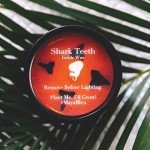 Maya Bleu Shark Tooth Candle with Vanilla Coconut Scent