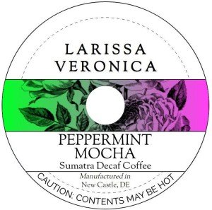 Peppermint Mocha Decaf Coffee K-Cup Pods, 12 Count