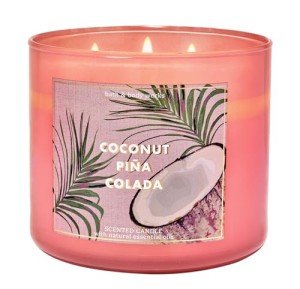 Coconut Pina Colada Tropical Scented Candle