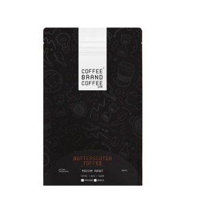 Butterscotch Toffee Flavored Medium Roast Coffee 12 Oz