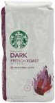 Starbucks Dark French Roast Whole Bean Coffee Pack