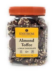Milk Almond Toffee Tub - 2.5 lb