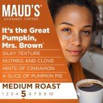 Maud's Pumpkin Spice Coffee Pods, 50 Count