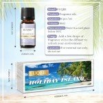 EUQEE Summer Fragrance Oil Gift Set - 6 Pack
