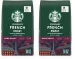 Starbucks French Roast Dark Roast Whole Beans 18 oz