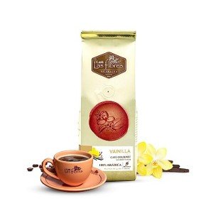 Café Las Flores Vanilla Medium Roast Coffee 2 lbs