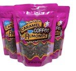 Trader Joe's Caramel Coffee Almonds - 3 Packs