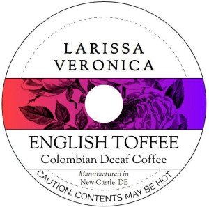 Decaf English Toffee Coffee K-Cup Pods - 12 Count