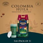 Colombia Huila Gourmet Medium Roast Whole Bean Coffee