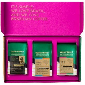 Brazil Coffee Sampler Gift Set - Whole Bean Variety
