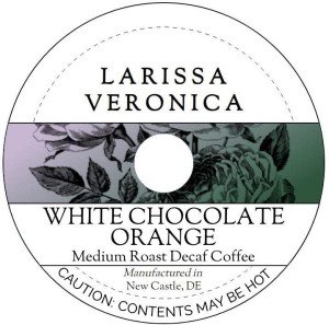 White Chocolate Orange Decaf Coffee K-Cups - 12 Pods