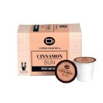 Cinnamon Bun Medium Roast Coffee Pods – 12ct