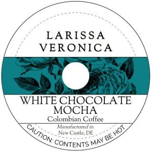 White Chocolate Mocha Colombian Coffee K-Cup Pods