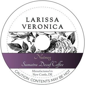 Nutmeg Sumatra Decaf Coffee K-Cup Pods - 12 Count