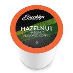 Brooklyn Beans Hazelnut Gourmet Coffee Pods, 72 Count