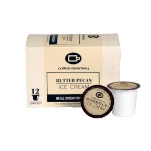 Butter Pecan Ice Cream Medium Roast Coffee Pods