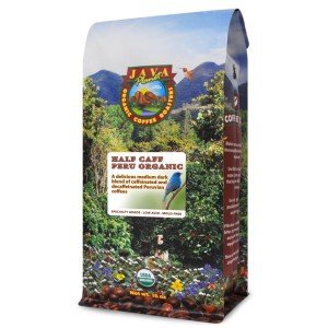 Java Planet Organic Half Caff Peru Coffee Beans