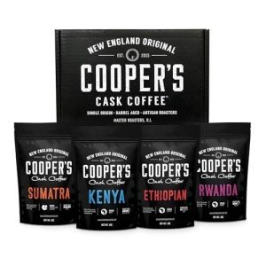 Gourmet Coffee Sampler Gift Box - 4 Bags