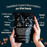 Gourmet Coffee Sampler Gift Box - 4 Bags