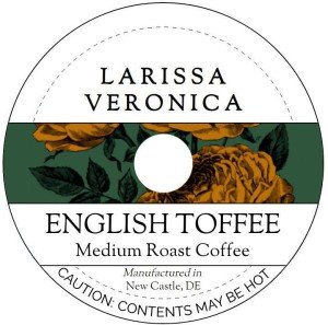 English Toffee Medium Roast K-Cup Pods - 12 Count